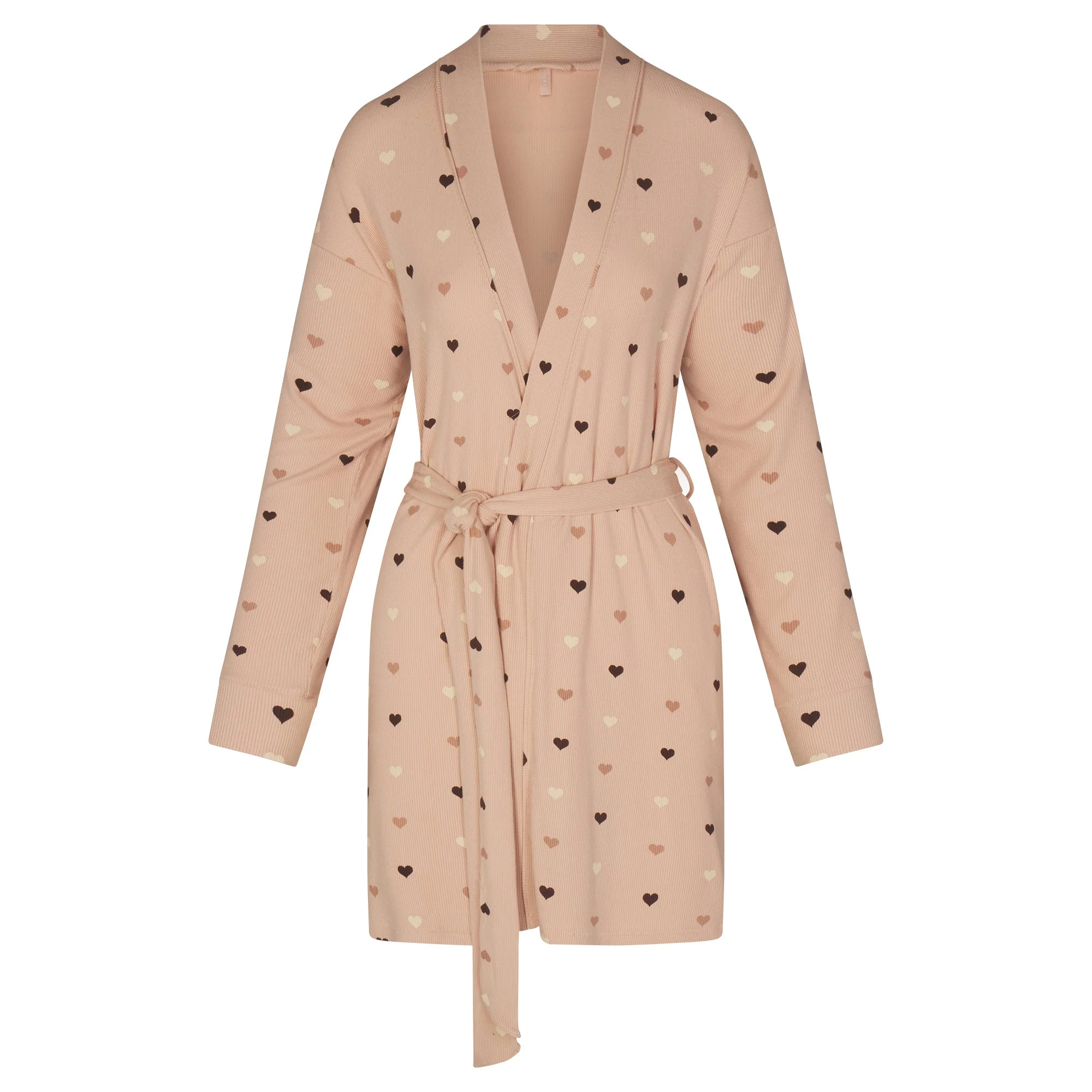 SOFT LOUNGE ROBE | MICA MINI HEART HALFDROP | SKIMS | SKIMS (US)