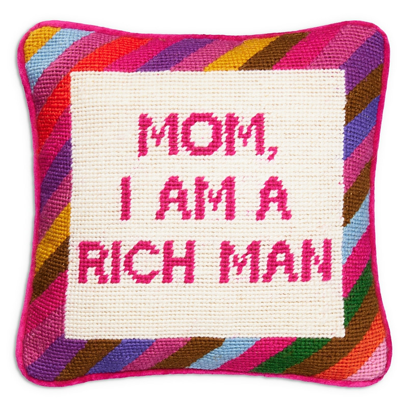 Furbish Studio Cher Knows Best Needlepoint Decorative Pillow | Bloomingdale's (US)