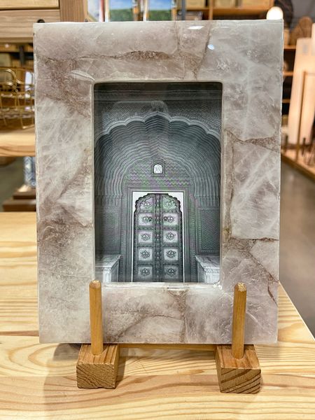 Unique agate stone picture frame! 

#LTKGiftGuide #LTKFindsUnder50 #LTKHome