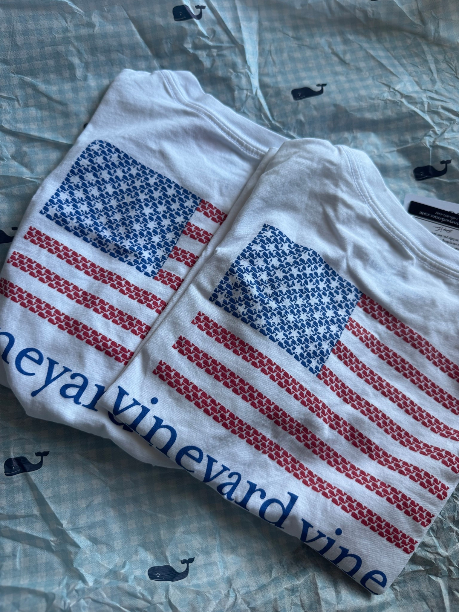Lots of USA arrivals over @Vineyard Vines 💙 mail for the boys arrived today!! 

#LTKSeasonal #LTKBaby #LTKKids