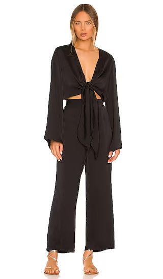 x REVOLVE Pluto Jumpsuit in Black | Revolve Clothing (Global)