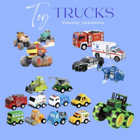 Toy trucks - on Amazon prime deal day!

#LTKfindsunder100 #LTKxPrime #LTKsalealert