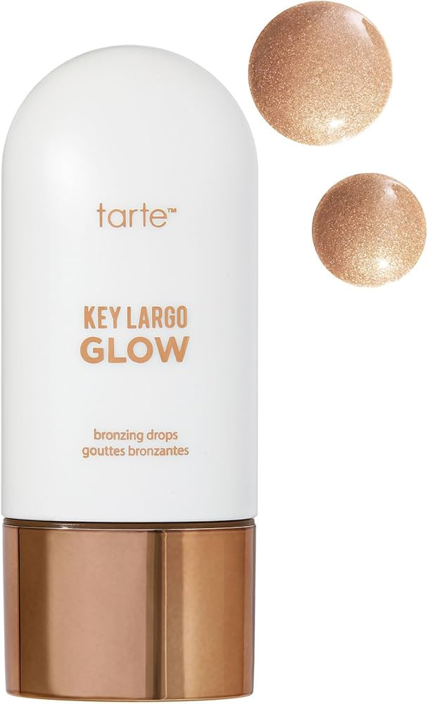 tarte key largo glow bronzing drops \u2013 Luminous Serum-Infused Liquid Bronzer with Vegan Squal... | Amazon (US)