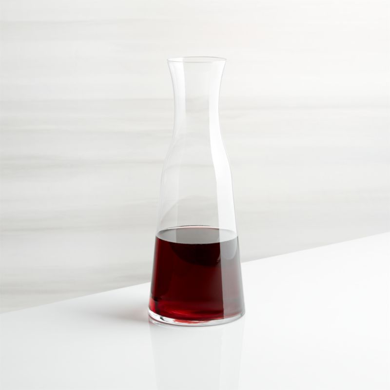 Everyday Wine Carafe + Reviews | Crate and Barrel | Crate & Barrel