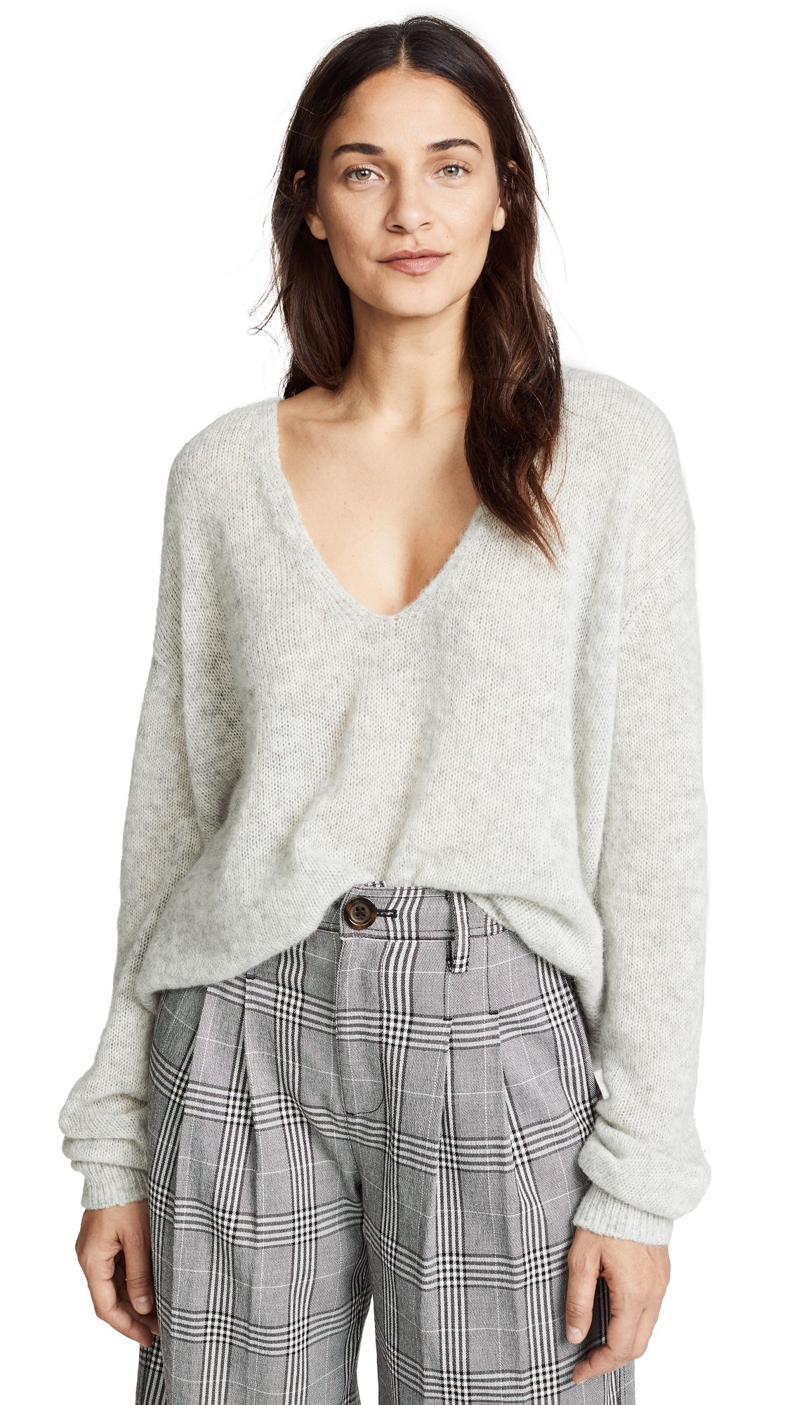 Free People Gossamer V Neck Sweater | Shopbop