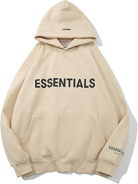 Mens Womens Pullover Hoodie Hip Hop Letter Hoodies Casual Sweatshirt Fashion Print Tracksuit With... | Amazon (US)