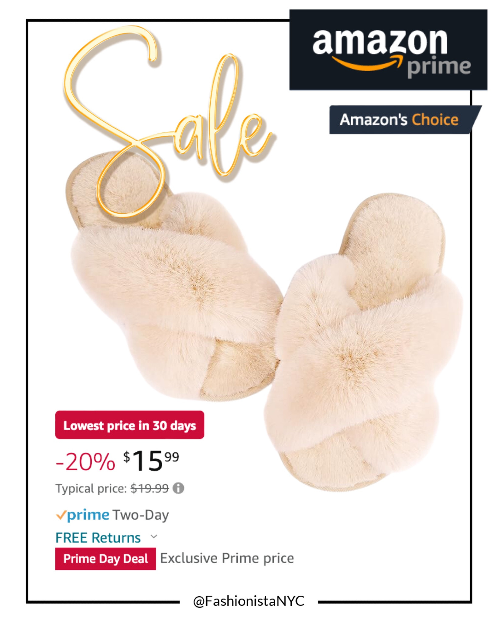The most comfy Slippers ever!!! Sold in 10 color choices!!!

AMAZON PRIME DAY is here!!!
Start shopping 🛒 and SAVING on the 2 biggest SALE days of the year!!!
Amazon - Amazon Prime - Prime Day - Sale Alert - Slippers - Loungewear  

Follow my shop @fashionistanyc on the @shop.LTK app to shop this post and get my exclusive app-only content!

#liketkit #LTKunder100 #LTKunder50 #LTKFind #LTKU #LTKfamily #LTKswim #LTKtravel #LTKBacktoSchool #LTKsalealert #LTKxPrimeDay #LTKshoecrush 
@shop.ltk
https://liketk.it/4dSeQ