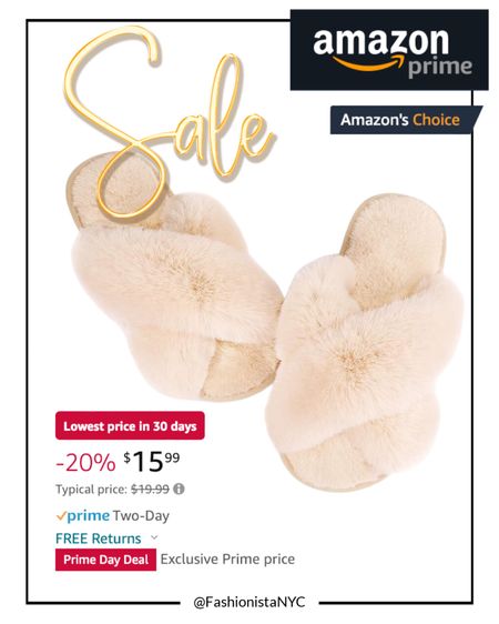 The most comfy Slippers ever!!! Sold in 10 color choices!!!

AMAZON PRIME DAY is here!!!
Start shopping 🛒 and SAVING on the 2 biggest SALE days of the year!!!
Amazon - Amazon Prime - Prime Day - Sale Alert - Slippers - Loungewear  

Follow my shop @fashionistanyc on the @shop.LTK app to shop this post and get my exclusive app-only content!

#liketkit #LTKunder100 #LTKunder50 #LTKFind #LTKU #LTKfamily #LTKswim #LTKtravel #LTKBacktoSchool #LTKsalealert #LTKxPrimeDay #LTKshoecrush 
@shop.ltk
https://liketk.it/4dSeQ