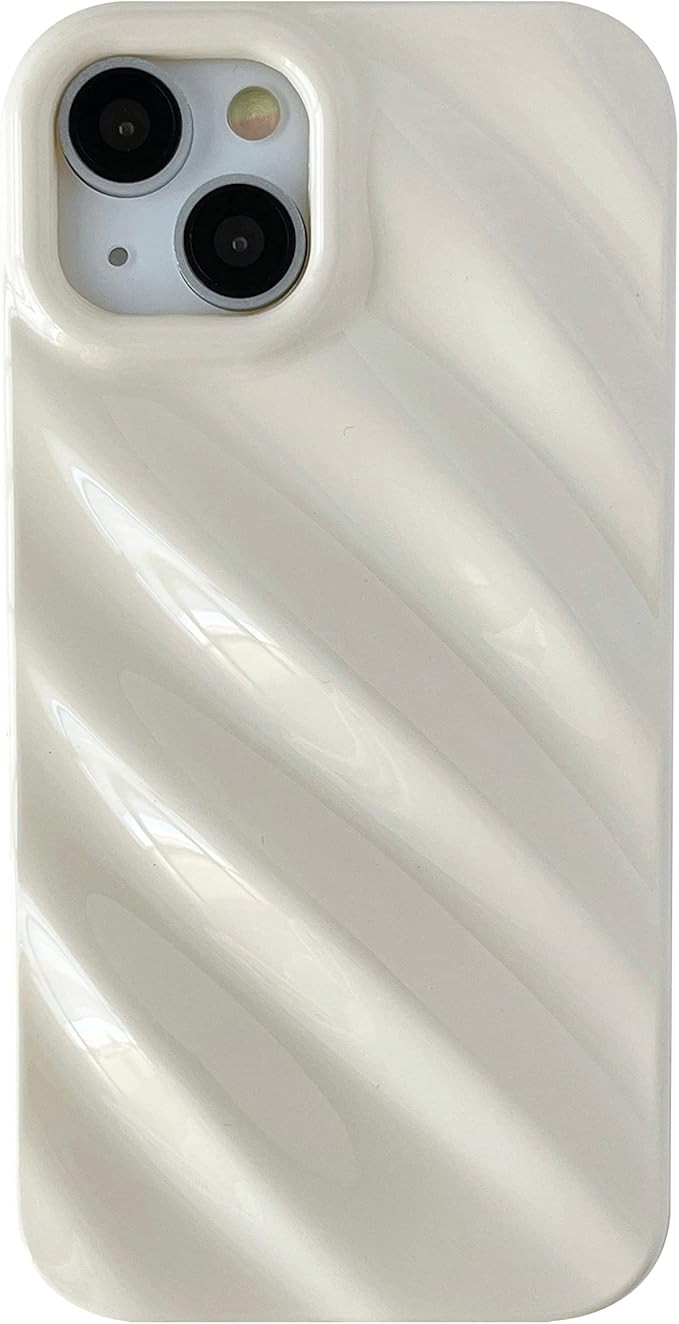 Caseative for iPhone 14 Pro Max Case,Cute Water Ripple Pattern Wave Shape Camera Lens Protection ... | Amazon (US)