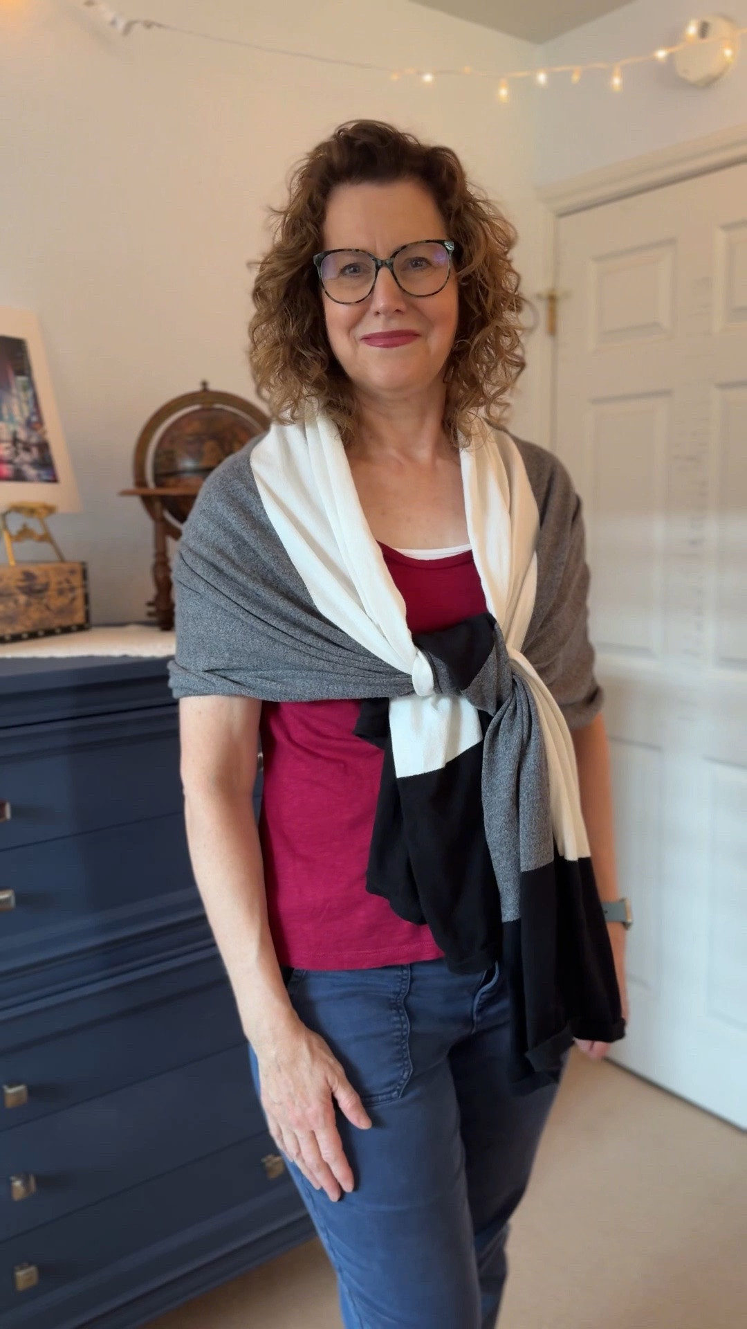 I love pieces that work harder without trying too hard. 
This travel scarf is lightweight, easy to style, and works three different ways depending on the day.

Order and still get in time for Mother’s Day! 
 Wear for travel and everyday!

#LTKMothersDay #LTKMidsize #LTKTravel