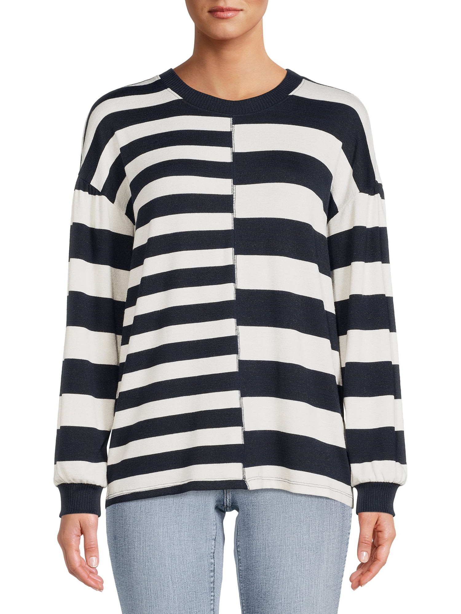 Time and Tru Women's Hacci Pullover | Walmart (US)