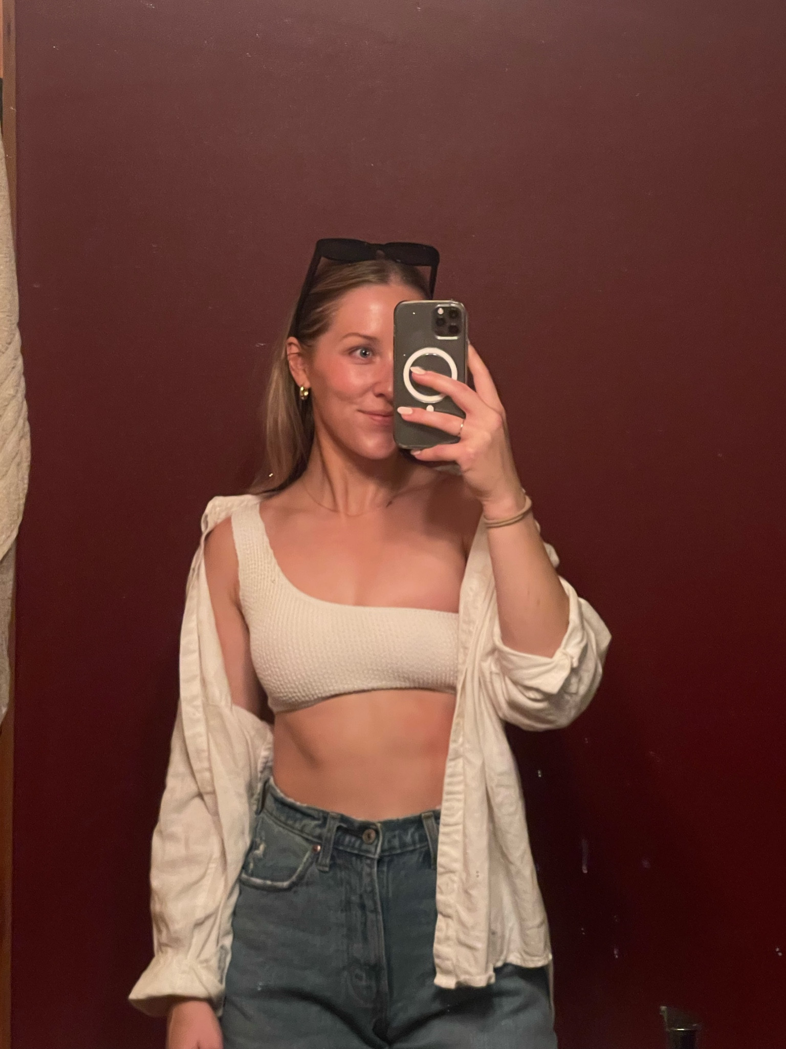 lake uniform! bikini, button up, and denim shorts ☀️ this bikini set is from amazon for only $29! 

#LTKSwim #LTKSeasonal #LTKSummerSales