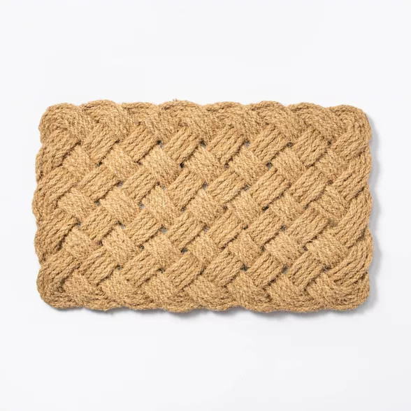 Lovers Knot Door Mat Neutral - Threshold™ designed with Studio McGee | Target