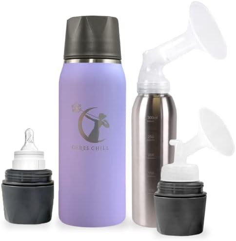 Breastmilk Chiller Reusable Storage Container (MILLILITERS) by CERES CHILL | Cooler - Keeps Milk at  | Amazon (US)