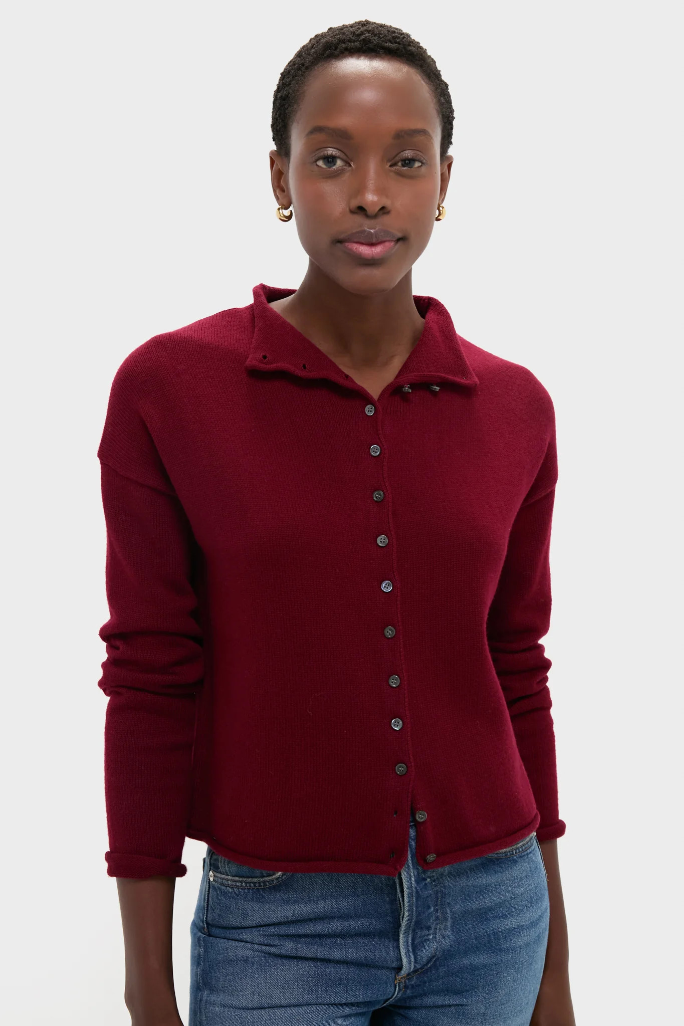 Merlot Taylor Cardigan | Tuckernuck (US)