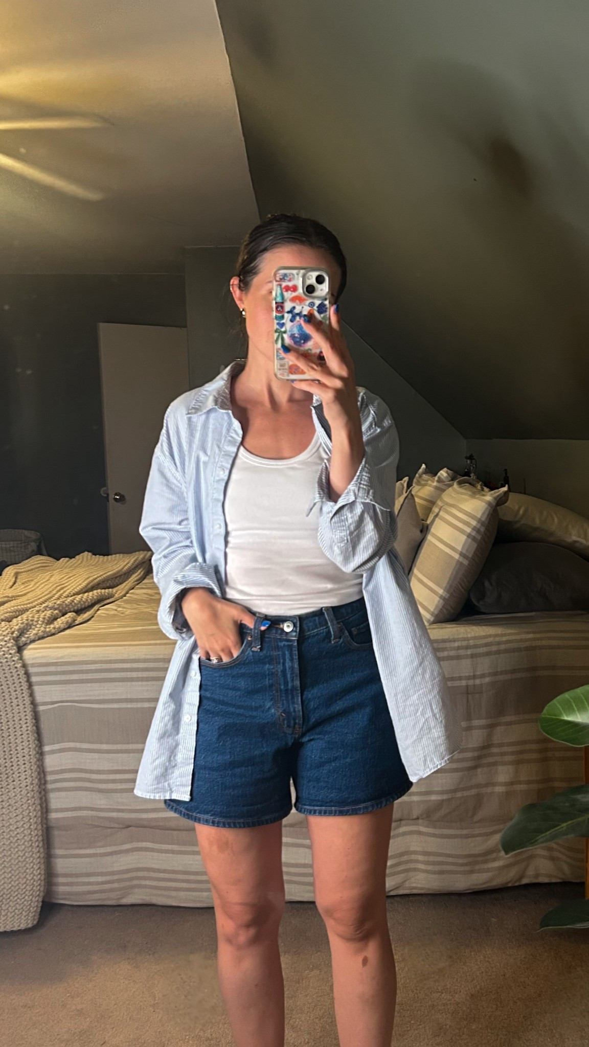 perfect everyday denim shorts 👖I did my regular size 26 in these!

#LTKSeasonal #LTKStyleTip