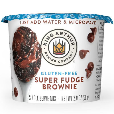 King Arthur Gluten Free Super Fudge Brownie Single Serve Mix - 2oz | Target