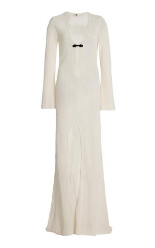 Exclusive Tanzania Pointelle-Knit Organic Cotton Gown | Moda Operandi (Global)