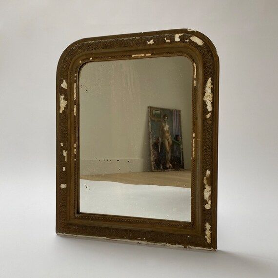 Vintage Gold French Mirror | Etsy | Etsy (US)