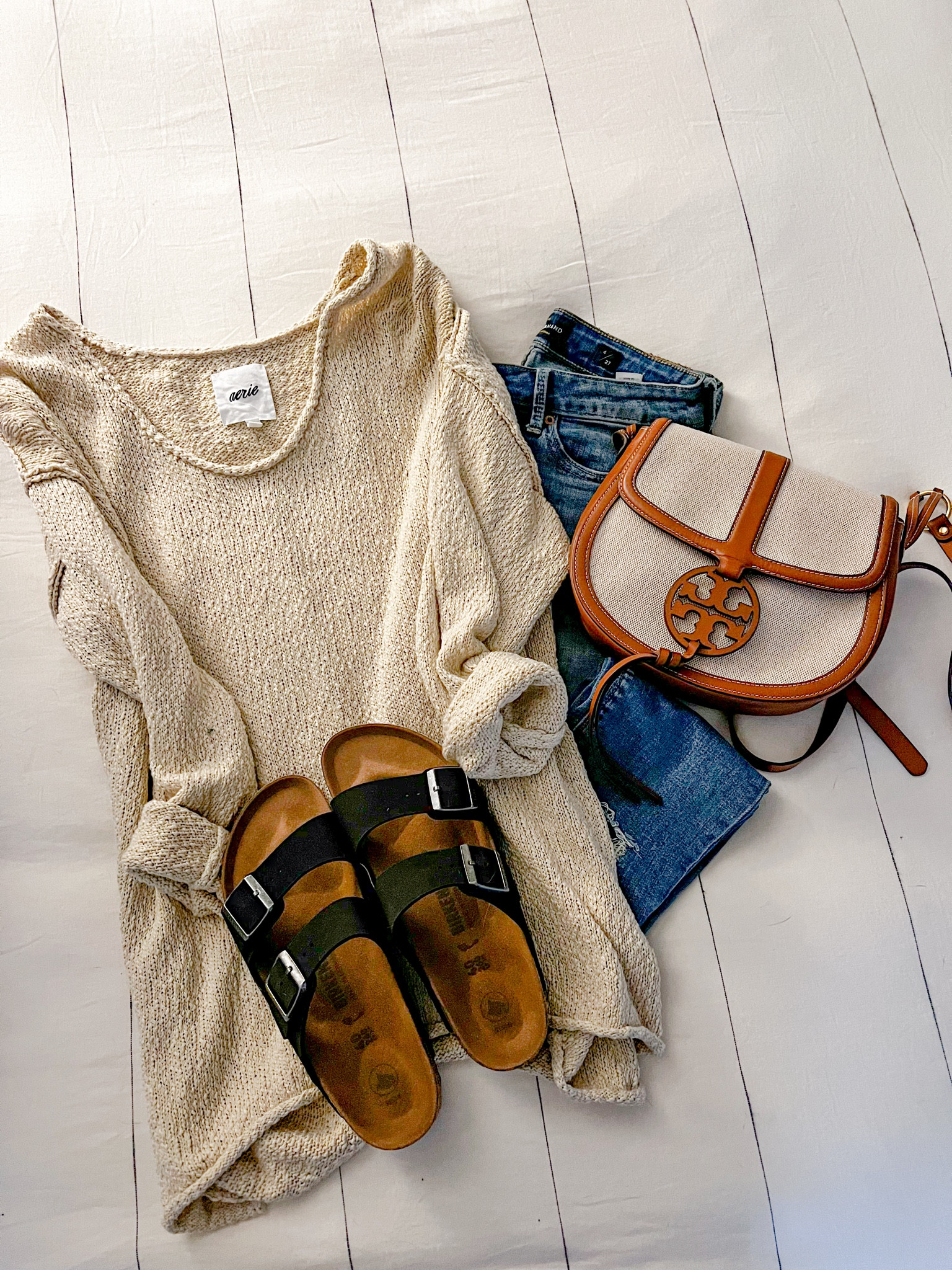For those needing some fall inspo, check out this easy summer to fall outfit that can be worn now!

#aerie #summertofall #whattowearnow 

#LTKmidsize #LTKSale #LTKunder100