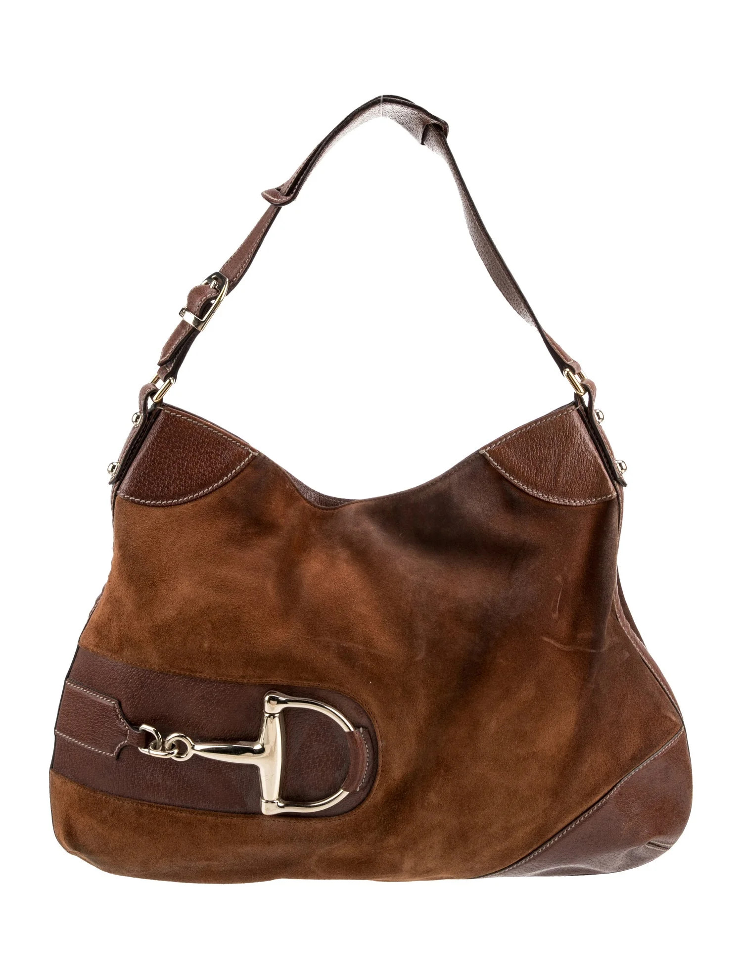Gucci Hasler Horsebit Hasler Large - Brown Shoulder Bags, Handbags - GUC1993148 | The RealReal | The RealReal