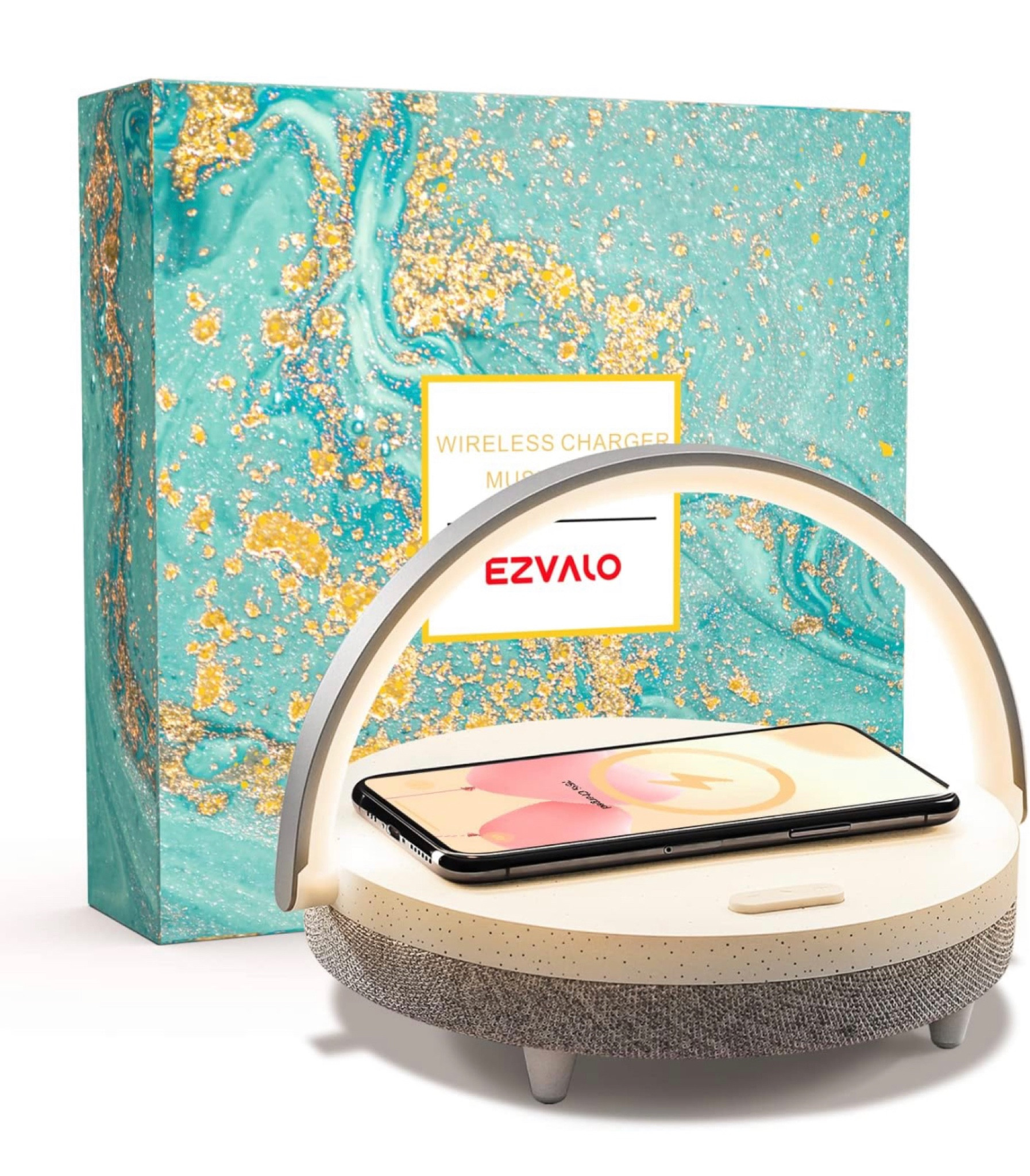 Just ordered this 4 in 1 lamp, speaker, wireless charger, phone holder from Amazon and it’s currently 50% off!  

#LTKsalealert #LTKGiftGuide #LTKhome