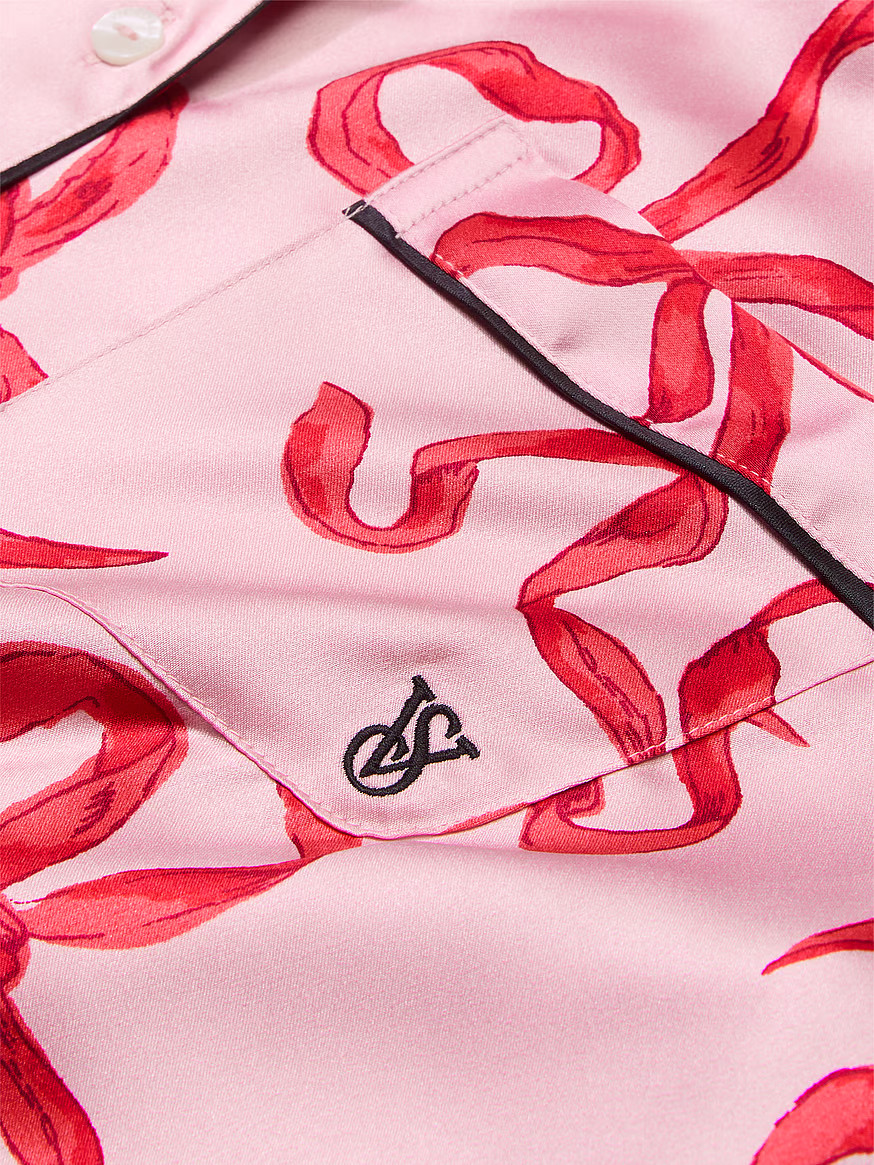 Glazed Satin Long Pajama Set | Victoria's Secret (US / CA )