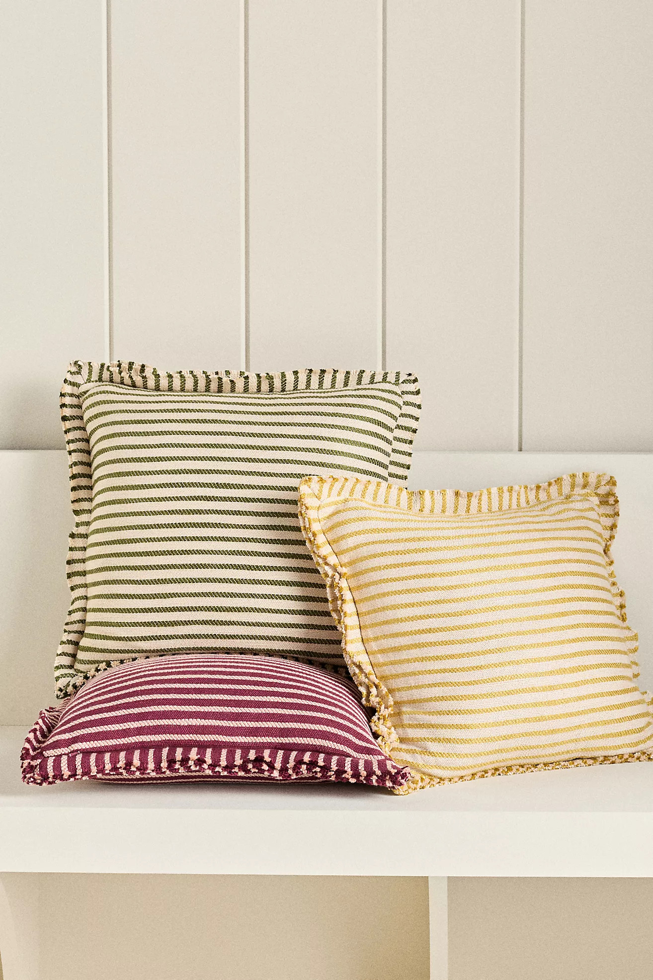 Luxe Linen Blend Pillow | Anthropologie (US)