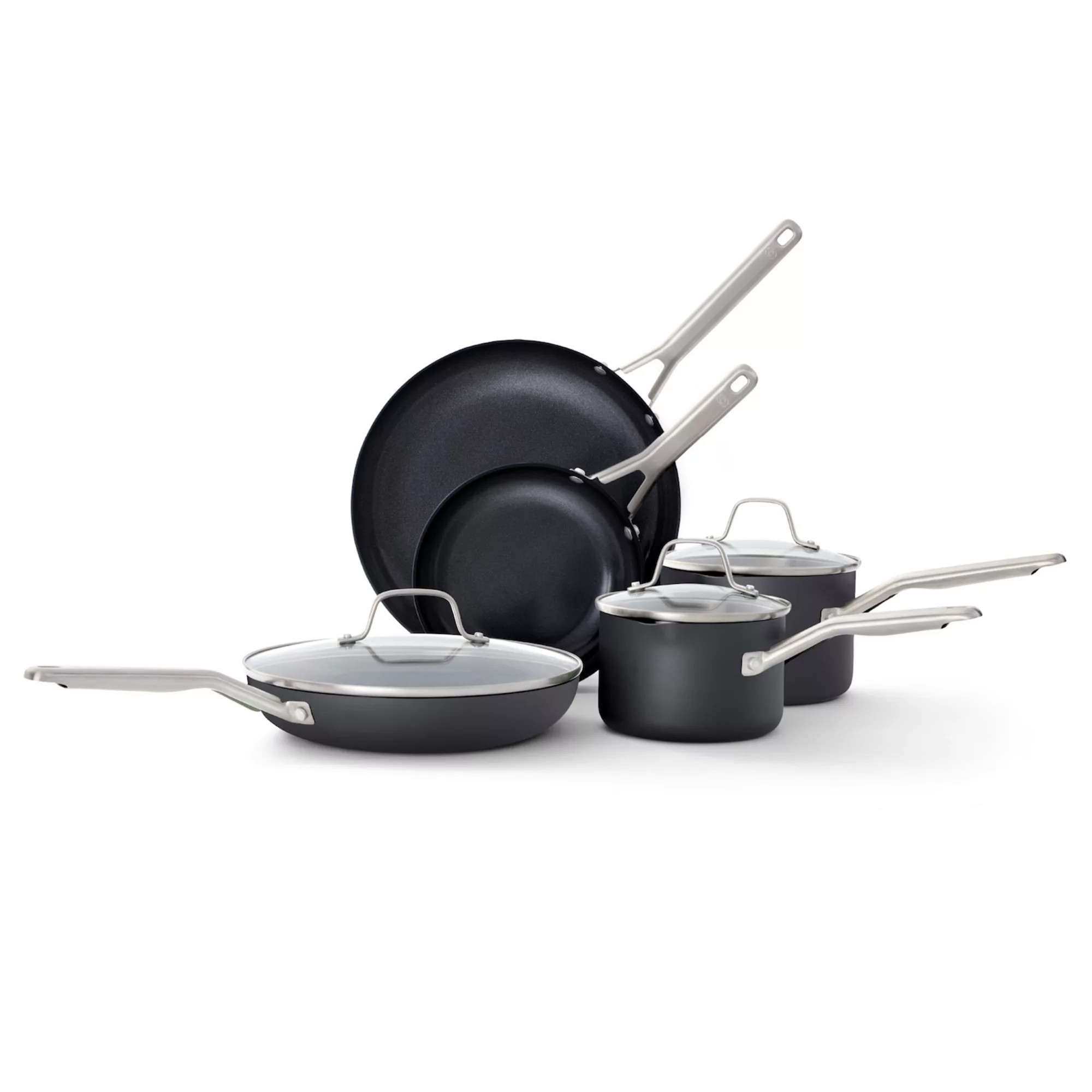 Calphalon Hard-Anodized Aluminum Nonstick 8-pc. Cookware Set | Kohl's