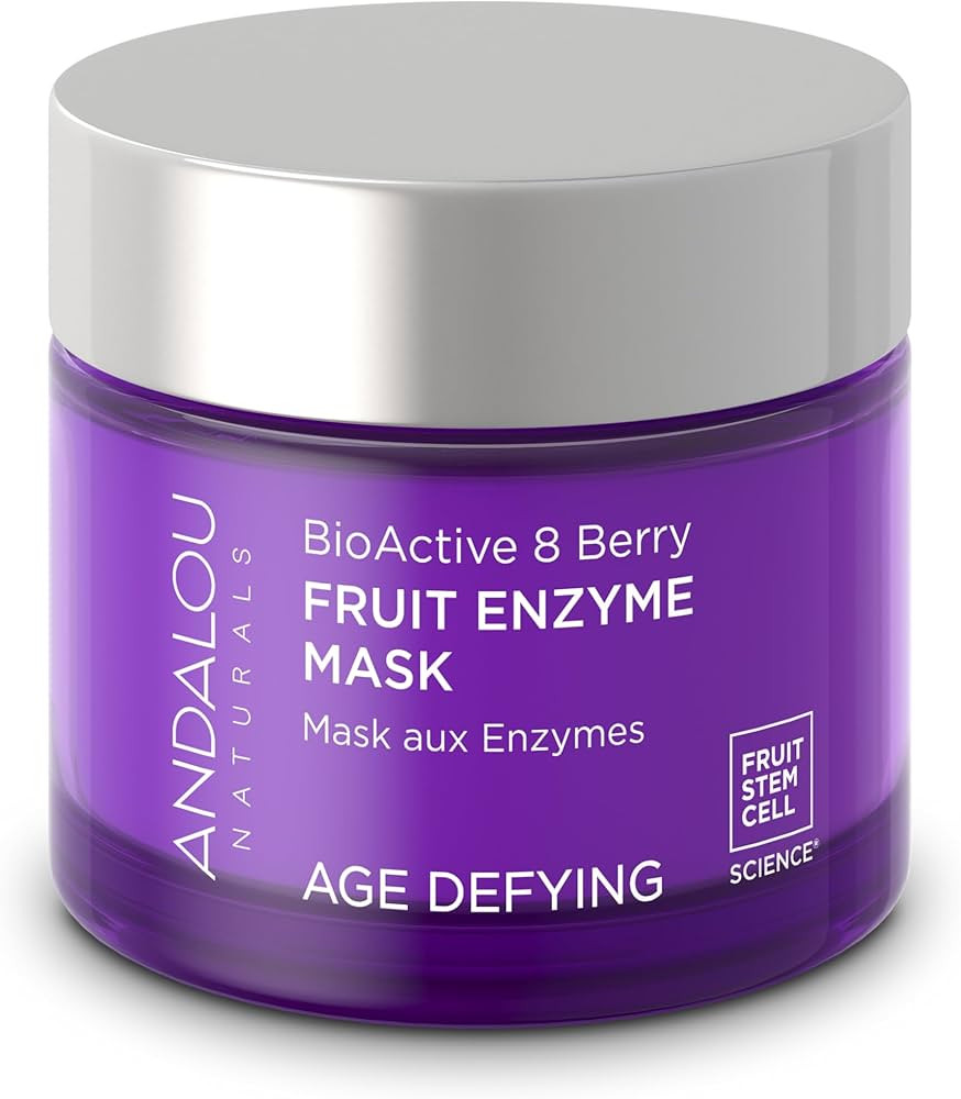 Andalou Naturals Bioactive 8 Berry Fruit Enzyme Mask, 1.7 Ounce | Amazon (US)