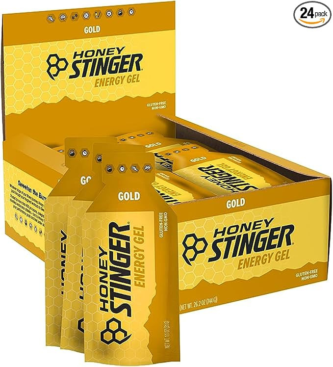 Honey Stinger Gold Energy Gel, Gluten Free & Caffeine Free, for Exercise, Running and Performance... | Amazon (US)