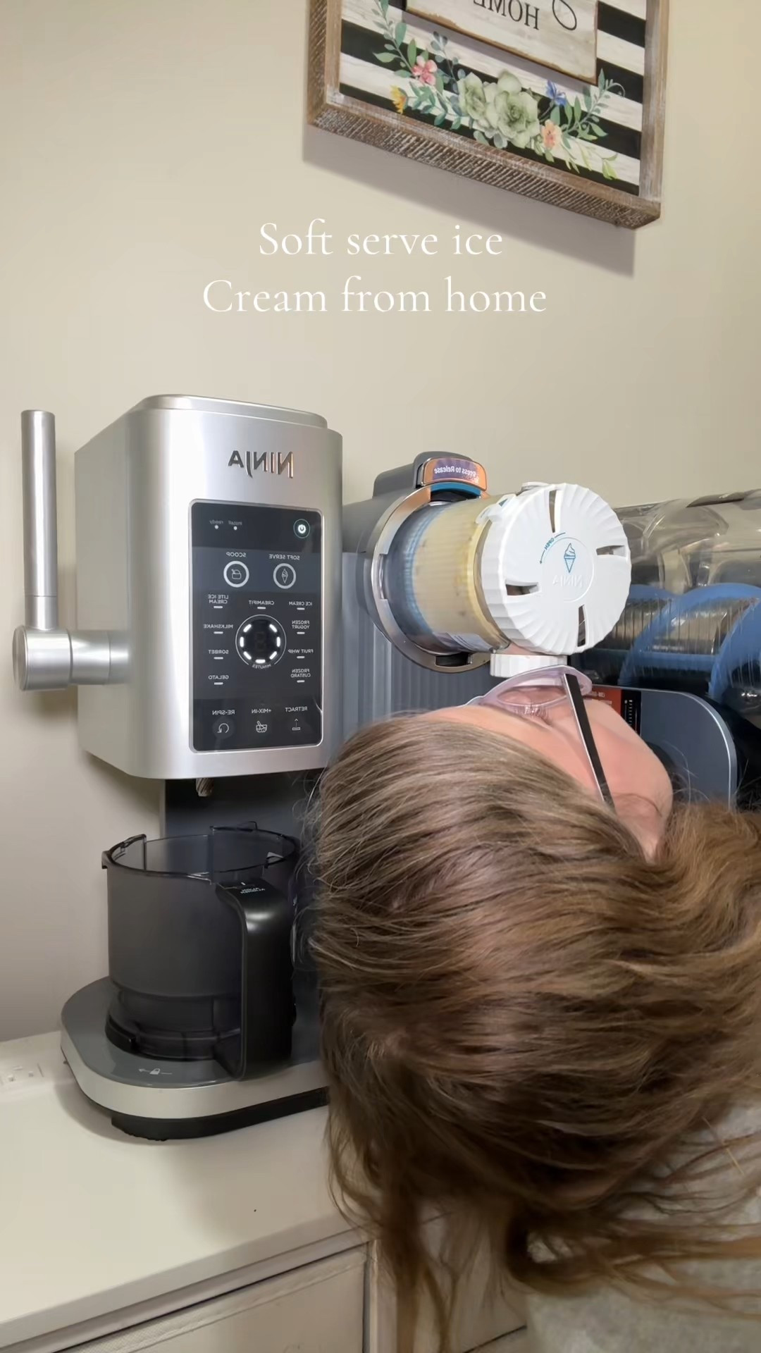 The ice cream machine 

#LTKvlog