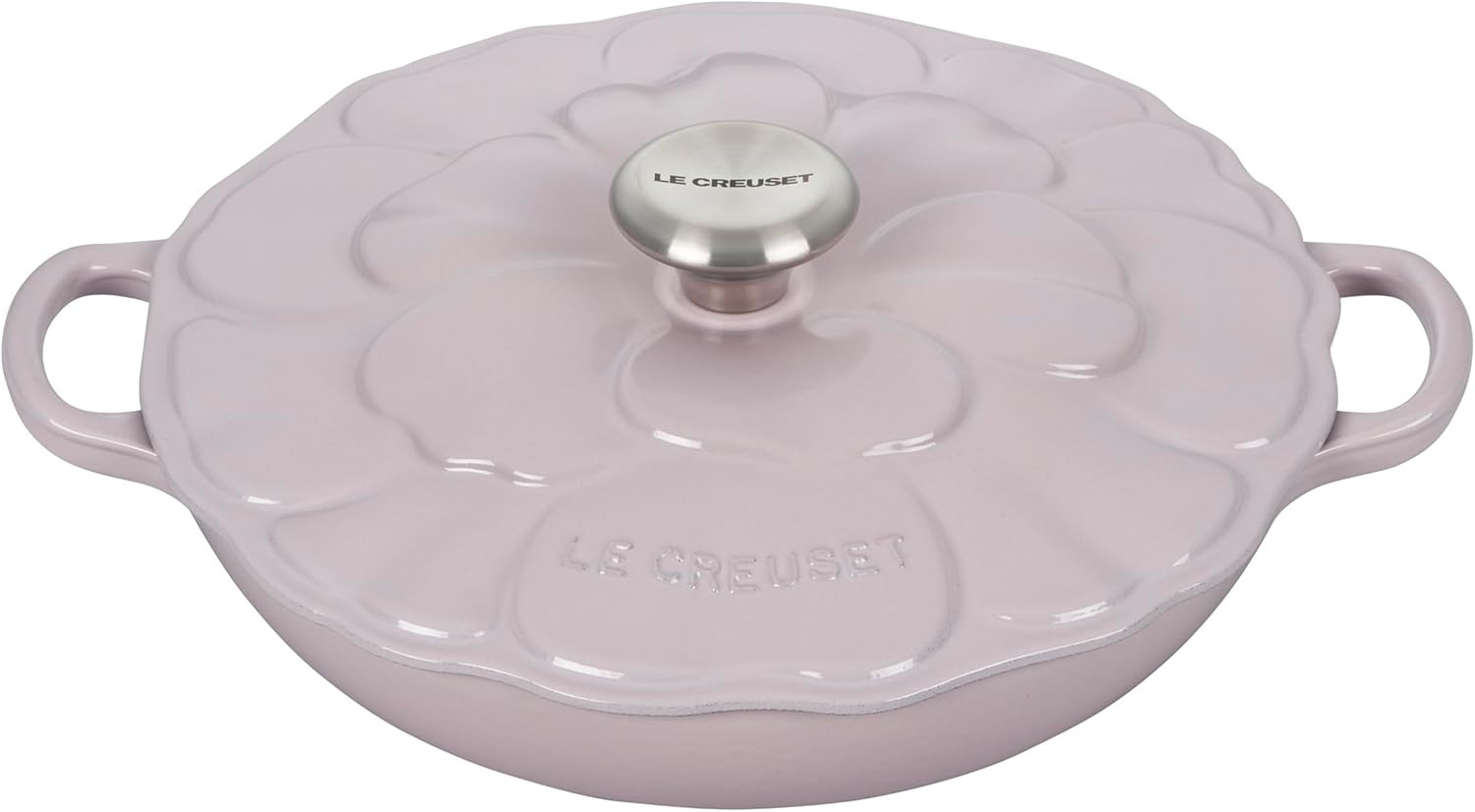 Le Creuset Signature Enameled Cast Iron Petal Braiser, 2.25qt., Shallot | Amazon (US)