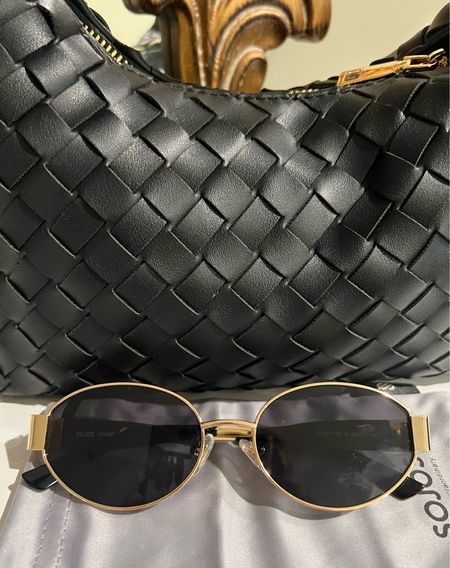 Woven bag is 20% off today w/code SURPRISE! Log in for free shipping. Sunglasses have a price cut. Can change at any time. 

#LTKfindsunder50 #LTKstyletip #LTKsalealert