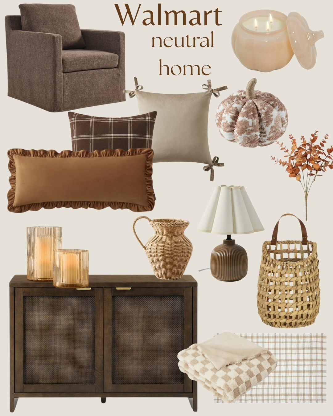 Walmart neutral home decor 

#LTKHome #LTKStyleTip #LTKSeasonal