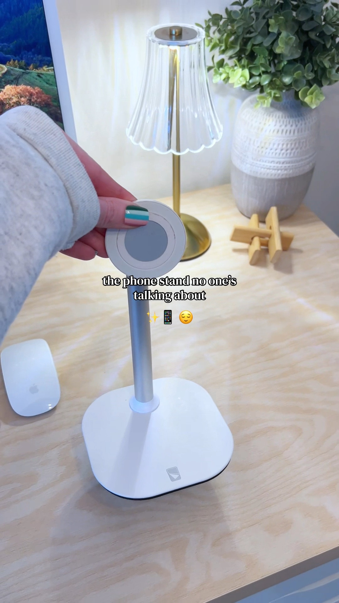 I use this MagSafe stand for many things! 

#magsafephonestand #phonestand 