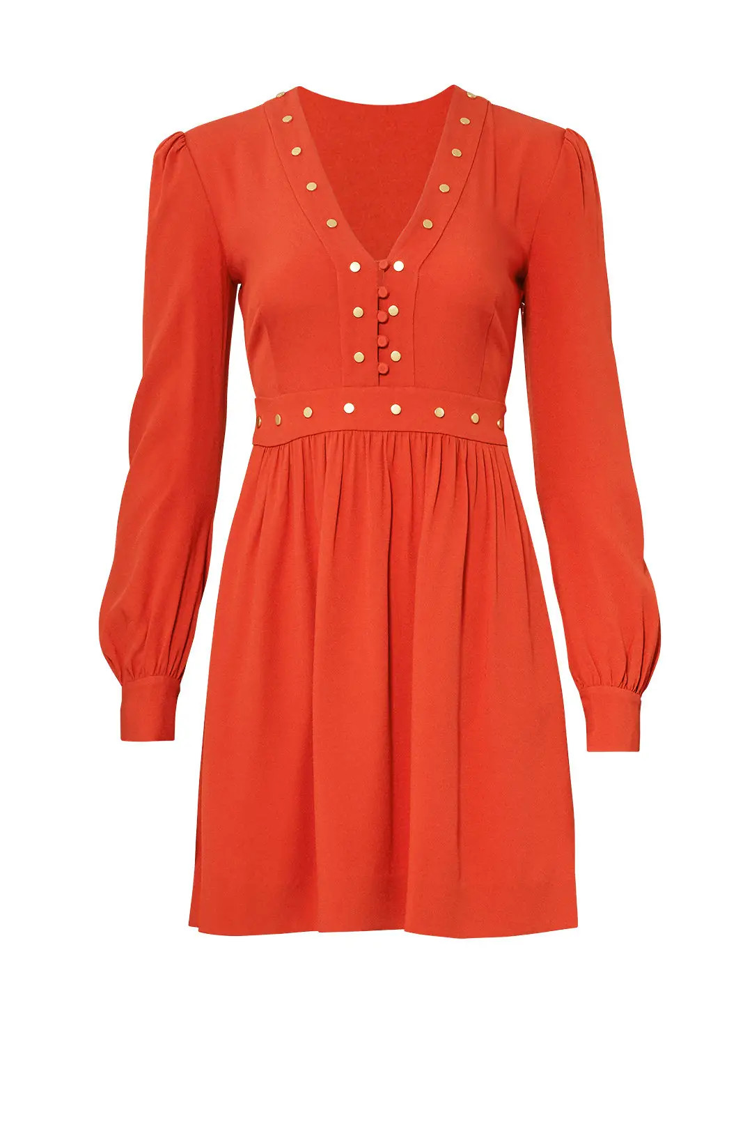 Rachel Zoe Orange Neda Dress | Rent The Runway