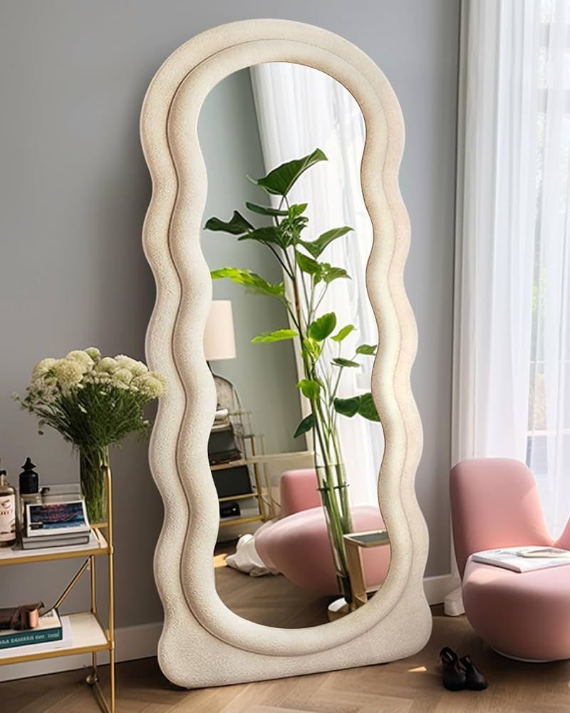 Full Length Mirror, Floor Mirror with Stand, Baby Floor Mirror, Wall Mirror Full Length, 71"x30" ... | Amazon (US)