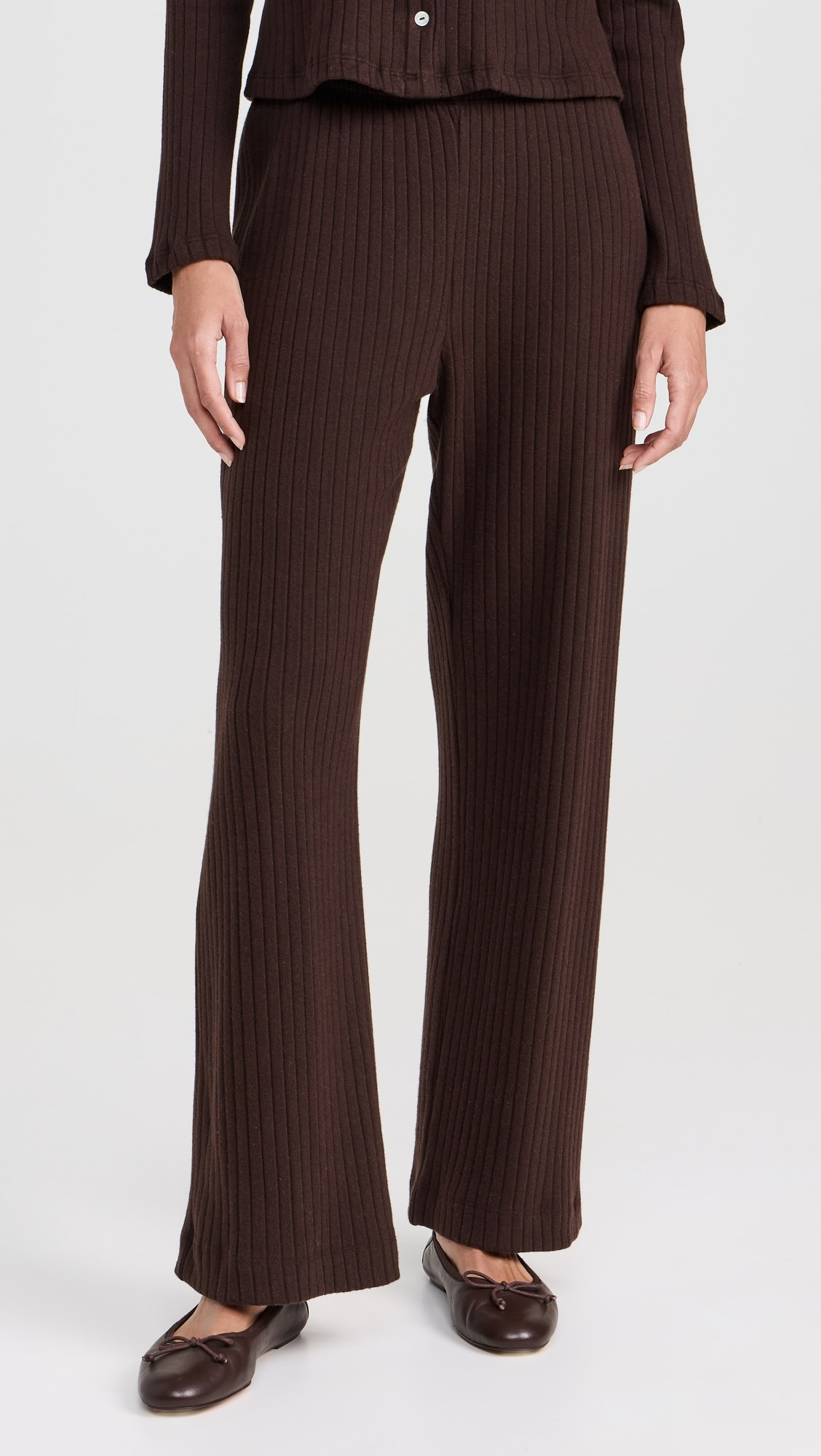 The Sweater Rib Simple Pants | Shopbop