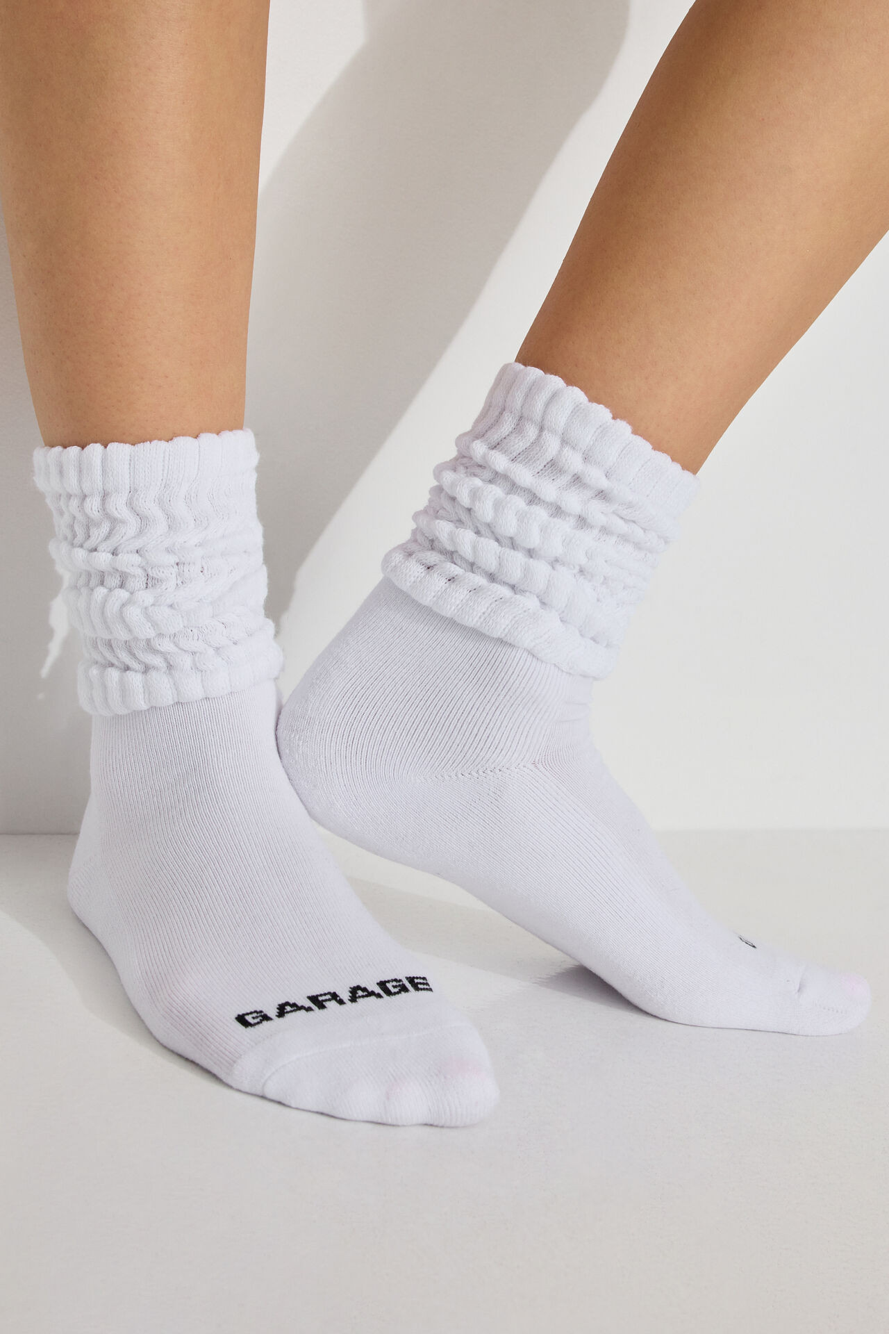 Sport Crew Scrunch Socks | Garage Clothing