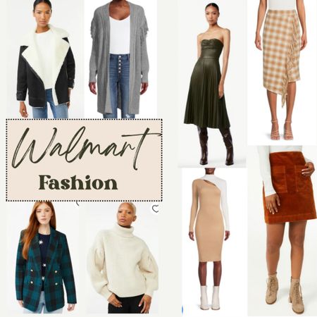 Obsessing over all these Walmart new arrivals for brands like Scoop, No Boundaries, Free Assembly and Time and Tru 😍😍 

Outerwear | Sherpa lined jacket | plaid skirt | fringe cardigan | leather dress | pleated dress | plaid blazer | white chunky sweater | color block fitted dress | two-tone dress | suede skirt | corduroy skirt | Christmas gifts | Holiday Fashion | Holiday outfits 

#LTKunder100 #LTKCyberweek #LTKGiftGuide