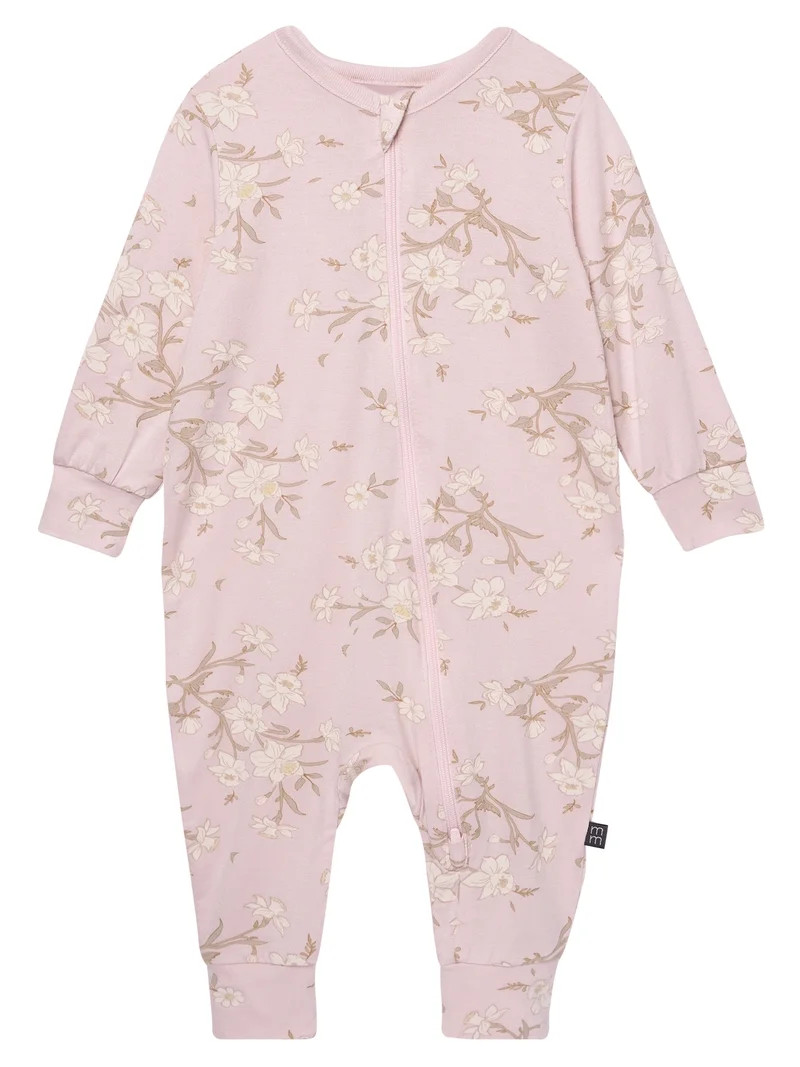 Modern Moments by Gerber Baby Neutral Super Soft Viscose Two-Way Zip Coverall, Sizes Newborn - 24... | Walmart (US)