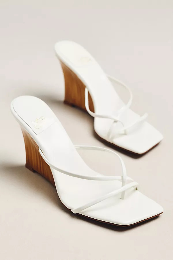 Strappy Wedge Heels | Anthropologie (US)