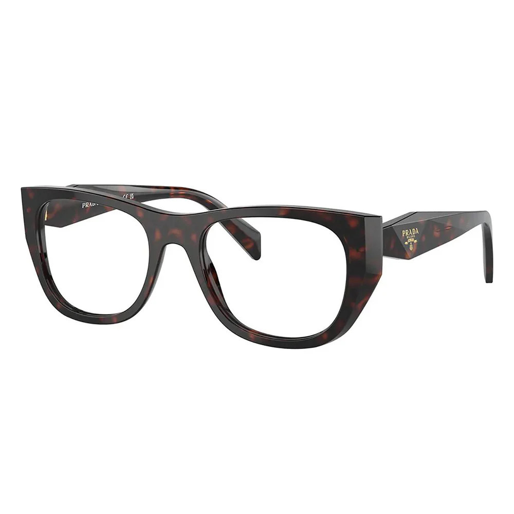 Prada PR A18V 17N1O1 50mm Womens Geometric Eyeglasses 50mm | Shop Simon