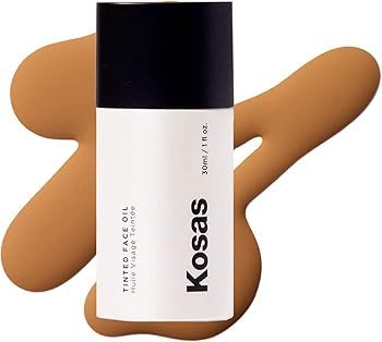 Kosas Tinted Face Oil | Nourishing, Light-Coverage Tinted Foundation, (Tone 7.5) | Amazon (US)