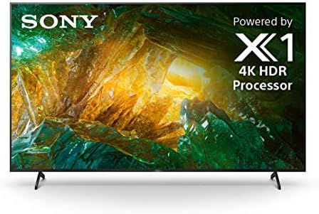 Sony X800H 55-inch TV: 4K Ultra HD Smart LED TV with HDR and Alexa Compatibility - 2020 Model | Amazon (US)
