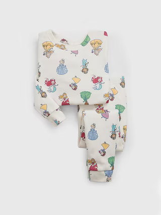 babyGap |; Disney Princess 100% Organic Cotton PJ Set | Gap Factory