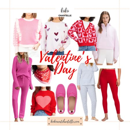 Valentines day fashion
Valentines sweaters
Valentines loungewear 
Valentines sweaters
Lululemon scuba
Lululemon leggings
Heart cardigan
Valentine’s Day scarf
Roller rabbit heart pajamas

#LTKfitness #LTKover40 #LTKMostLoved