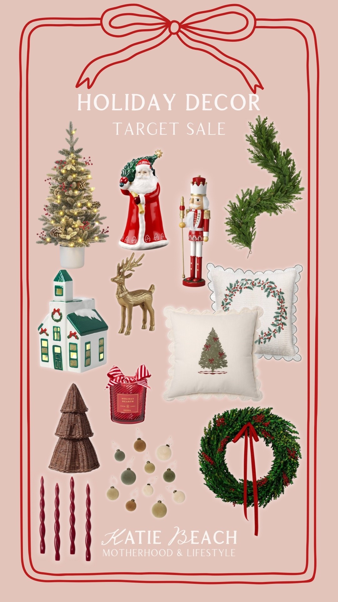 Select holiday home decor is on sale now at Target! 
Christmas decorations, home decor, Christmas tree, throw pillows, candle, wreath, garland

#LTKHome #LTKHoliday #LTKSaleAlert