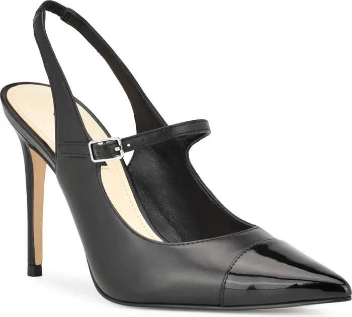 Nine West Finet Slingback Pointed Toe Pump (Women) | Nordstrom | Nordstrom